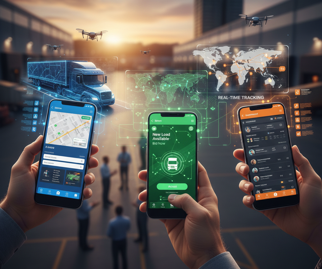 Smart Trucking & Logistics Mobile Application